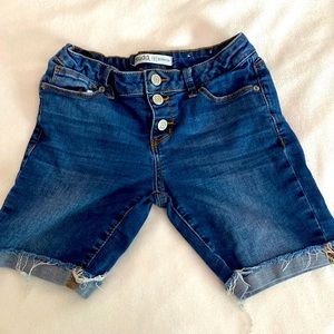 Bermuda Jean shorts for kids size 12